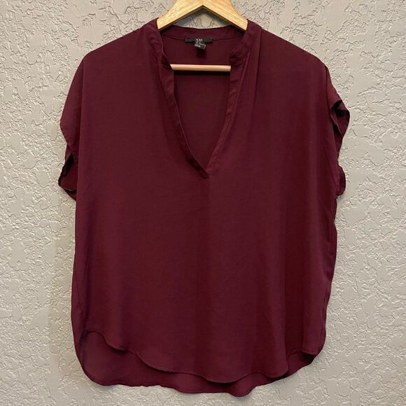 XXI  V-Neck  Blouse - Picture 1 of 9